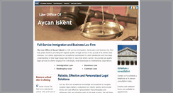 Desktop Screenshot of ekenerlaw.com