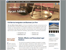 Tablet Screenshot of ekenerlaw.com